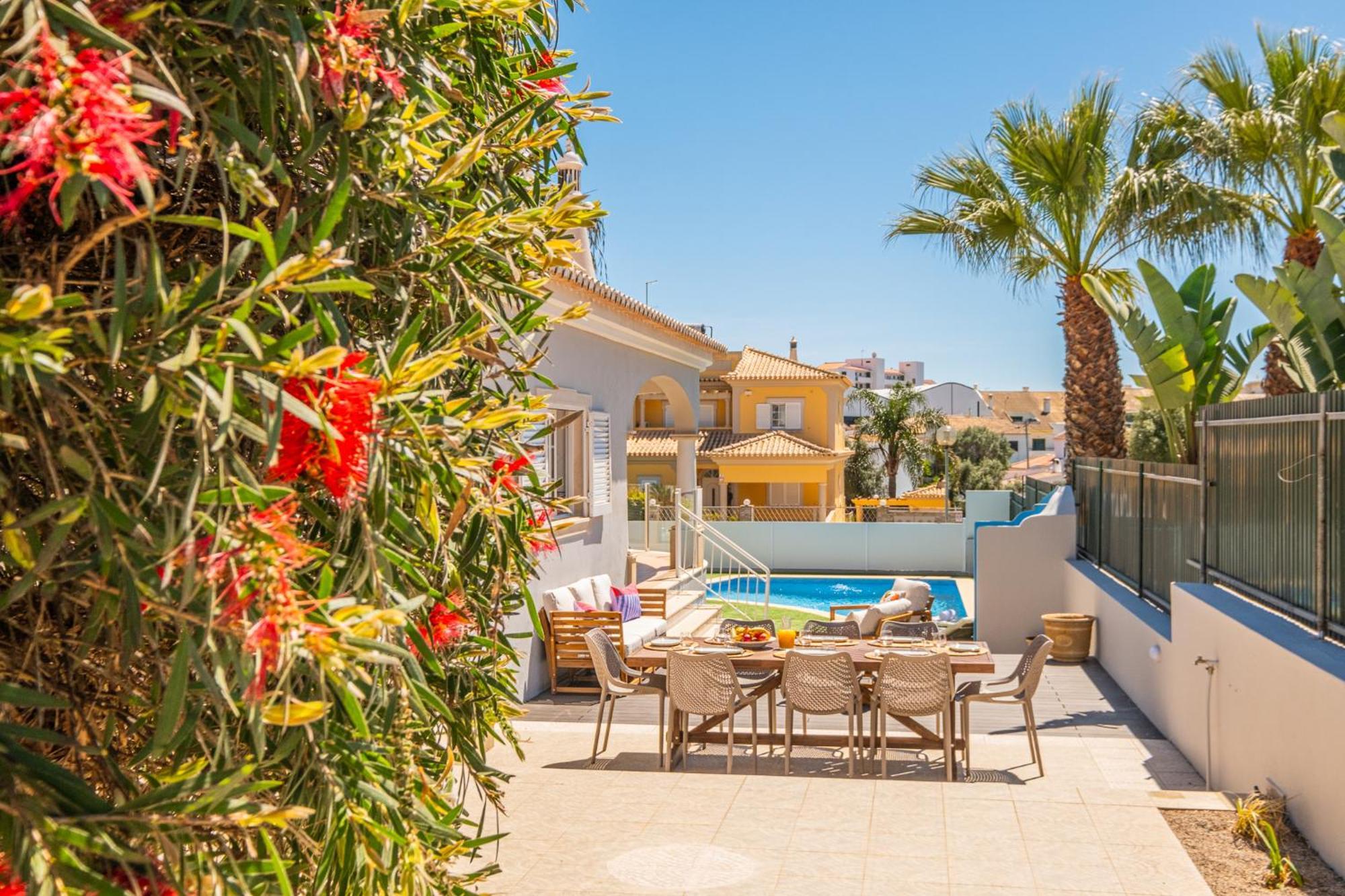 Vicente Mar Luxury Villa - Private Pool Albufeira Exteriör bild