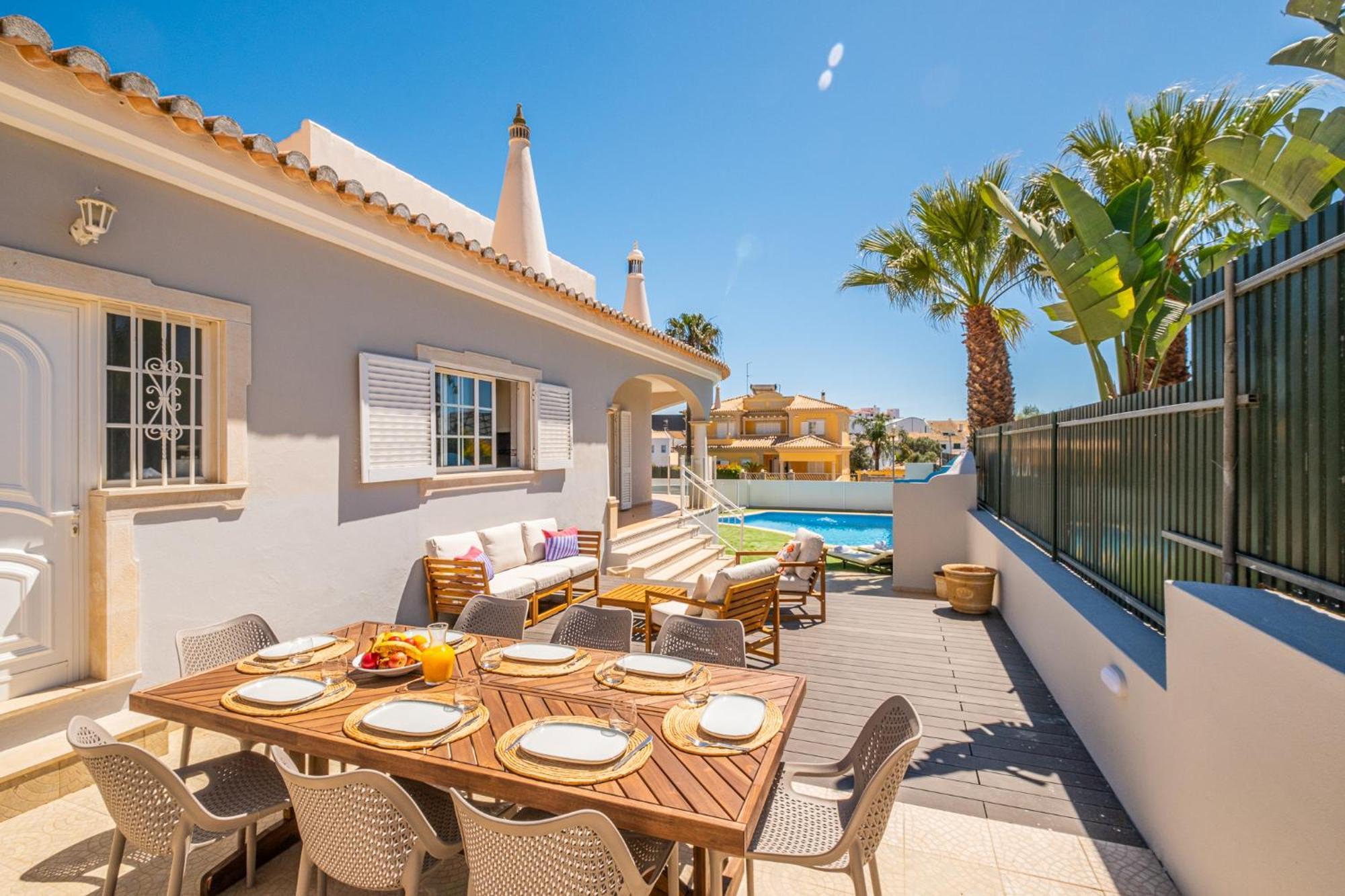 Vicente Mar Luxury Villa - Private Pool Albufeira Exteriör bild