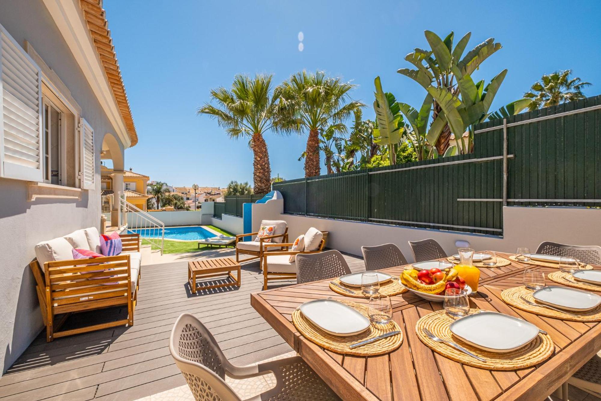 Vicente Mar Luxury Villa - Private Pool Albufeira Exteriör bild